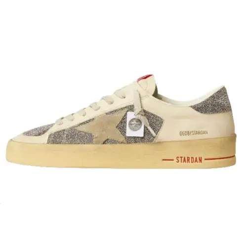 Golden Goose Swarovski X Golden Goose Women's Stardan 'Off White Silver'