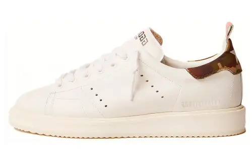 Golden Goose GGDB Starter Stylish Skateboarding Shoes Women's White