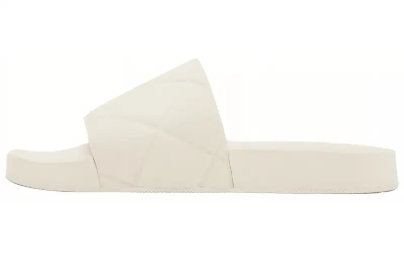 Bottega Veneta Slider Slide Slippers Men's White