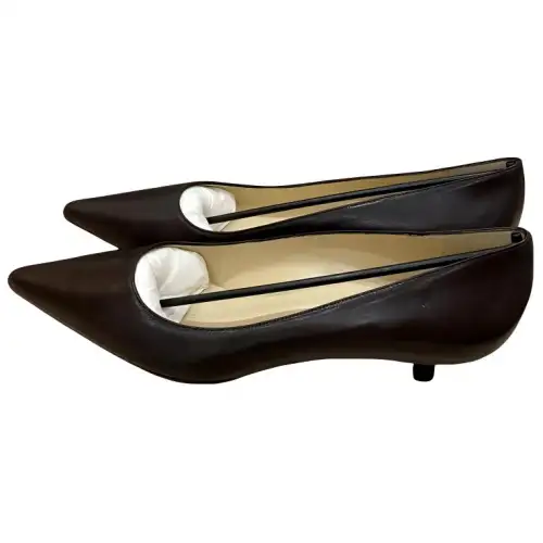 GUCCI Slim Heel High Heels Women's Dark Brown