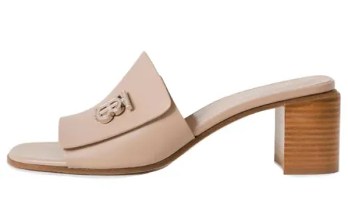 Burberry Slide Slippers Women's Nude
