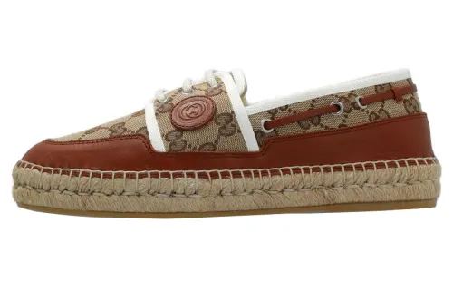 Gucci Loafer Espadrilles 'Beige Monogram'