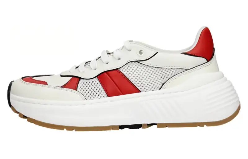 Bottega Veneta Low top Casual Shoes Women's White Red