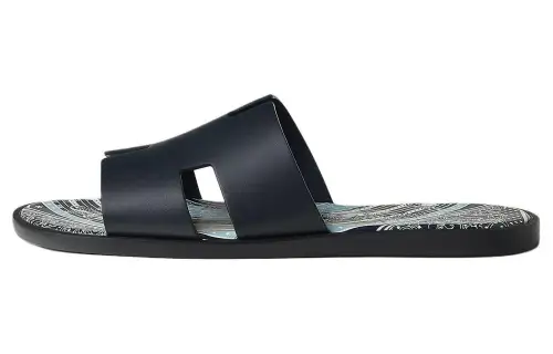 HERMES Izmir Slide Slippers Men's Black