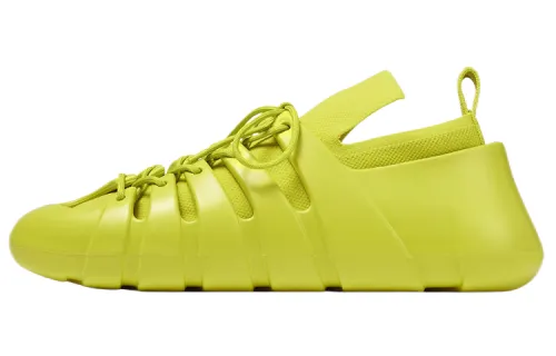 Bottega Veneta Casual Shoes Men's Low Top Yellow