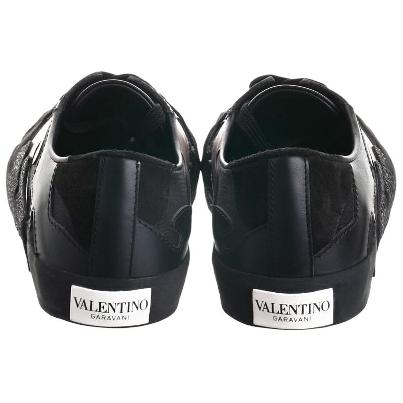 Мужские кеды Valentino (черный) — фото 5