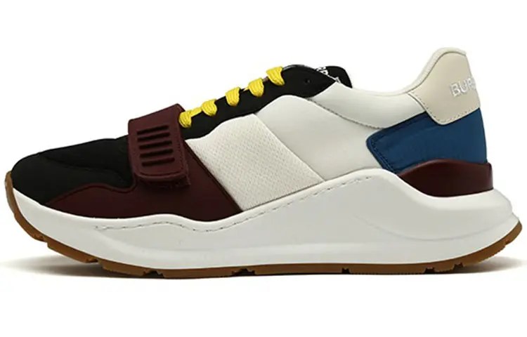 Burberry Low top Casual Shoes Men's Blue White