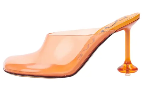LOEWE Toy Closed Toe Slippers Women's Orange