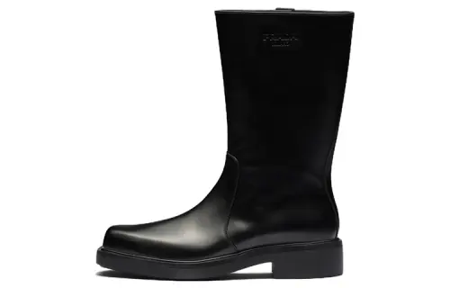 PRADA Ankle Boots 4.5cm Men's Black