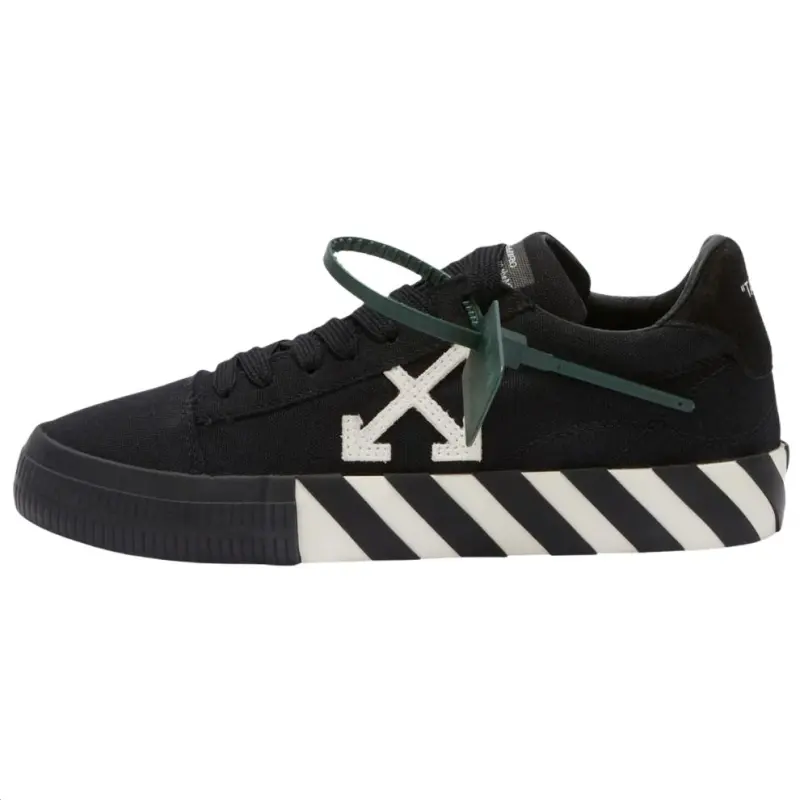 OFF WHITE Vulc Low Canvas Black Black SS22 Women's