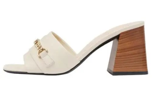 GUCCI Signoria Slide Slippers Women's White
