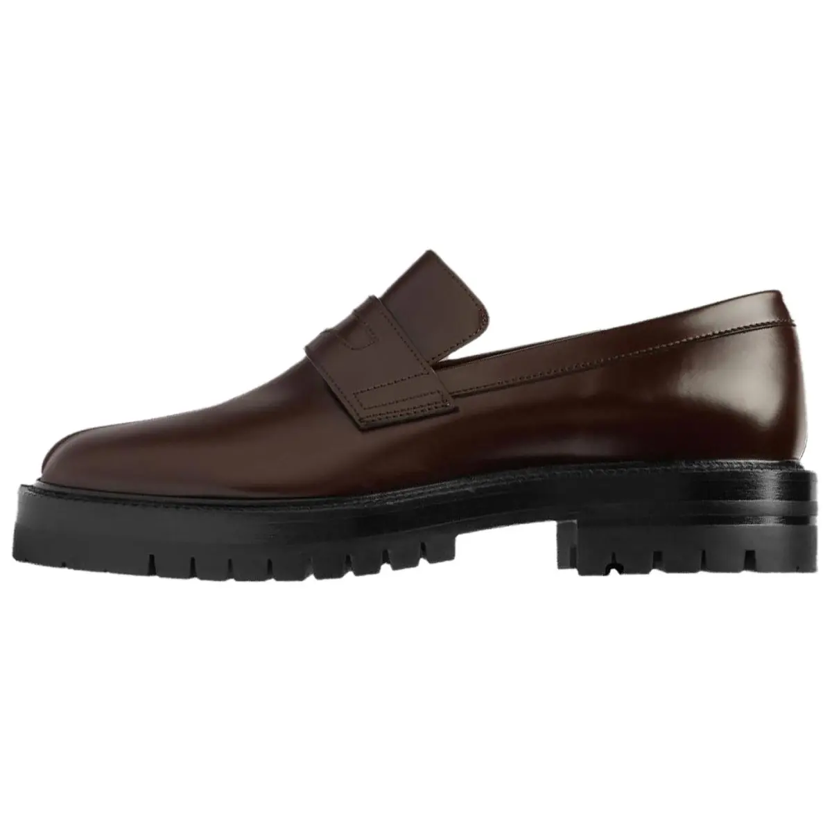 Maison Margiela Tabi Calfskin Casual Shoes Women's Brown