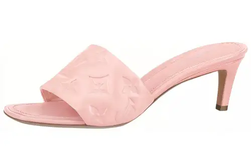 LOUIS VUITTON Revival Stylish Sandal Women's Rose Claire