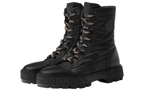 HERMES Fresh Short Ankle Boots Women's Black