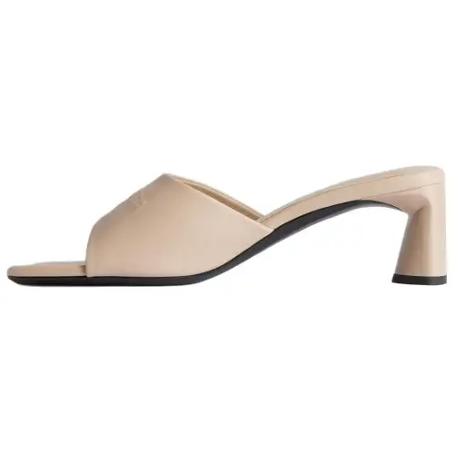 Balenciaga DUTY FREE Slide Slippers 6cm Women's Beige