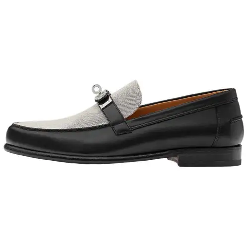 HERMES Destin Men's Casual Shoes Men's Black Gray