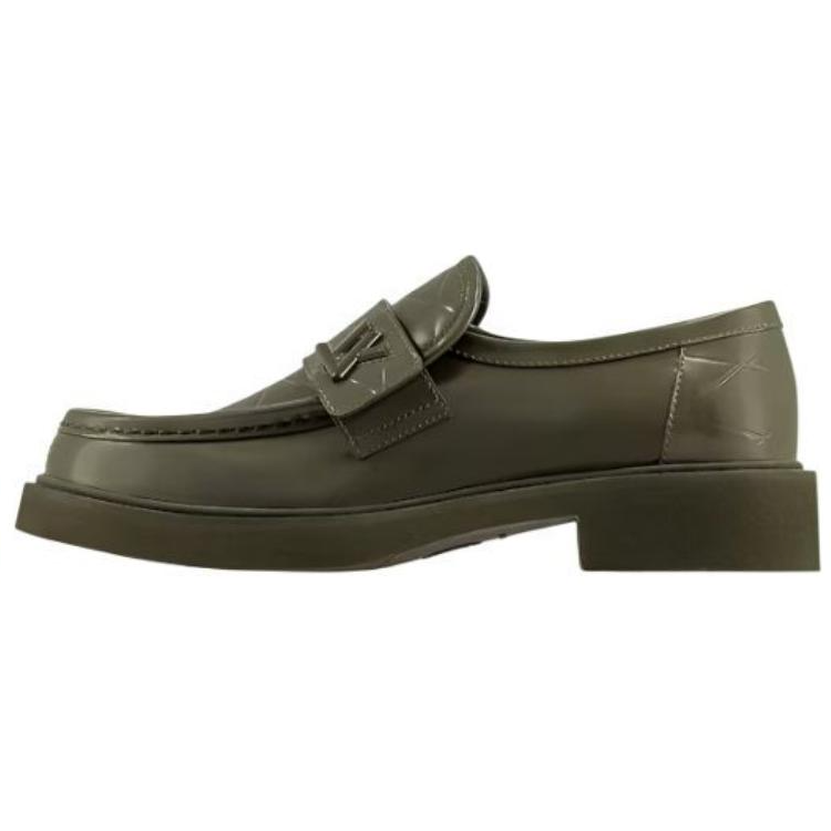 LOUIS VUITTON Academy Loafers Women's Green