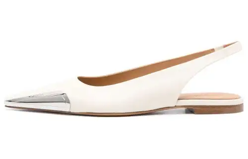 OFF-WHITE Allenframe leather ballerina shoes Women's
