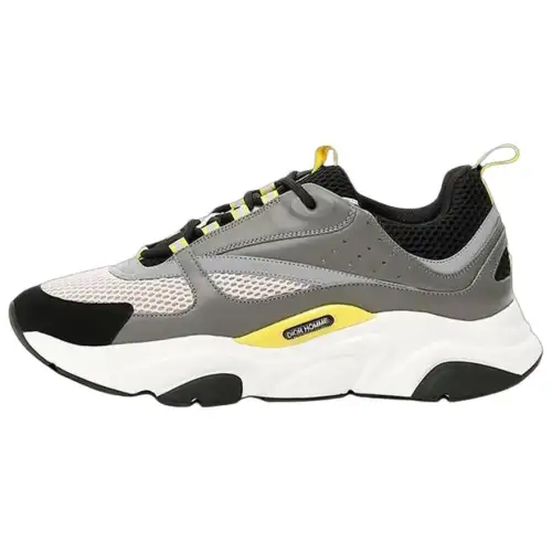 DIOR B22 Low top Casual Shoes Men's Gray