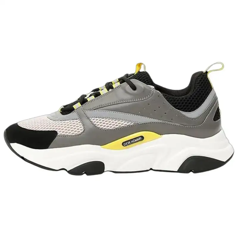 DIOR B22 Low top Casual Shoes Men's Gray