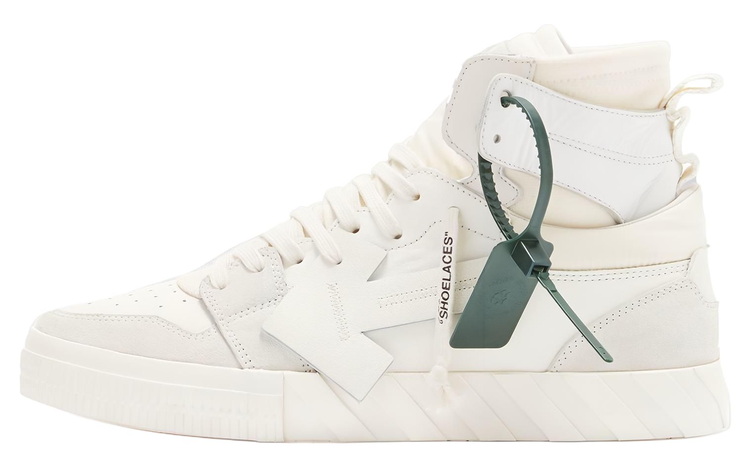 OFF WHITE Vulcanized High Top 'White Green'