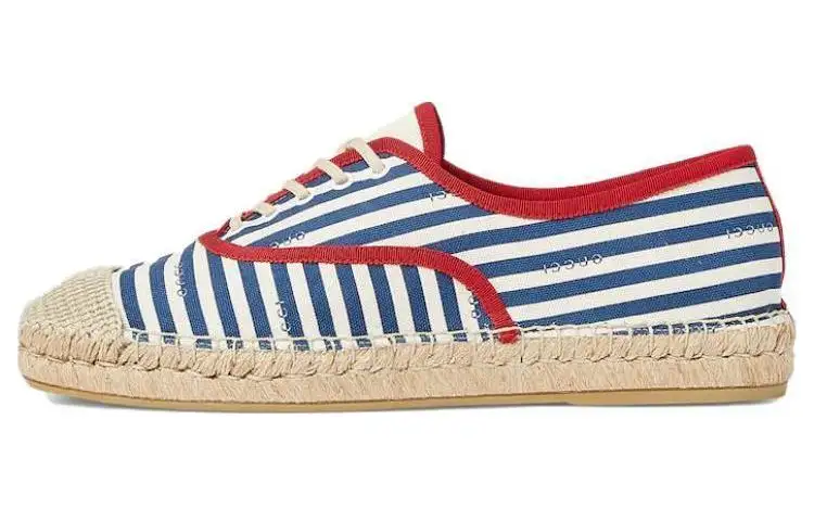GUCCI Casual Shoes Men's Blue White Red