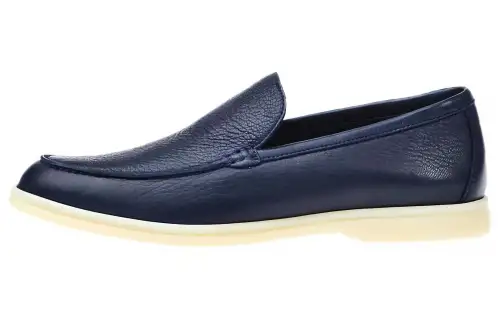 Loro Piana Loafers Men's Blue