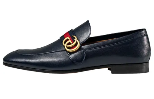 GUCCI Men's Casual Shoes Men's Low Top Blue