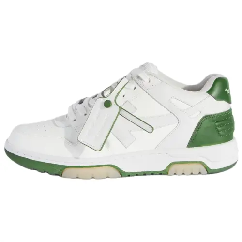 OFF-WHITE Out Of Office Leather Sneakers