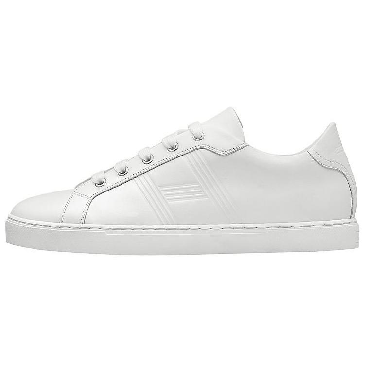 HERMES Avantage Low top Stylish Skateboarding Shoes Men's White