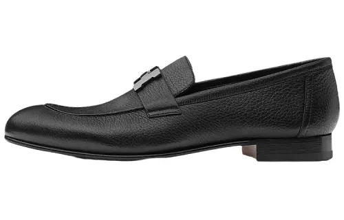 HERMES PARIS Men's Casual Shoes Men's Black