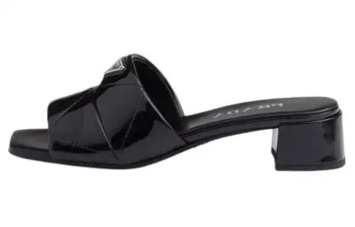 PRADA Slide Slippers Women's Black