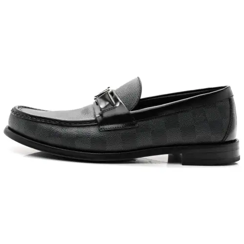 LOUIS VUITTON Major Loafers Men's Black