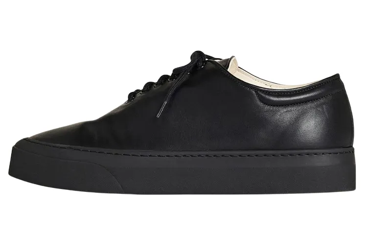 THE ROW Skateboard Shoes Women's Low Top Black