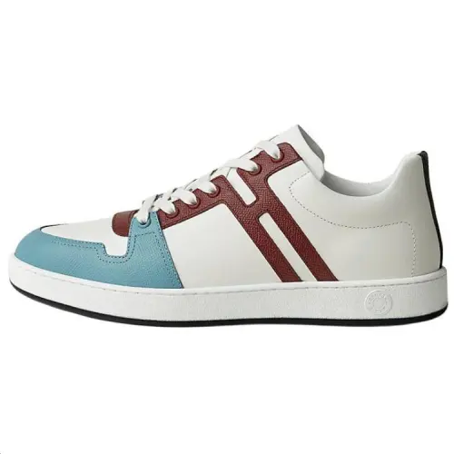 HERMES Join Low top Skateboard Shoes Men's Blue White