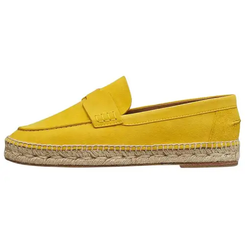 HERMES Trip Casual Shoes Women's Yellow