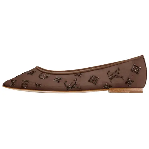 LOUIS VUITTON GALA Casual Shoes Women's Brown