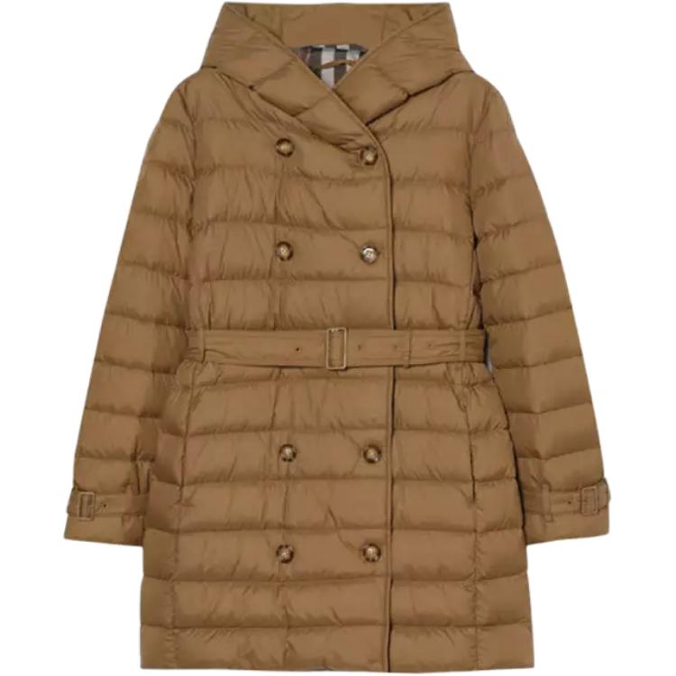 Куртка Burberry Пуховая (коричневая)
