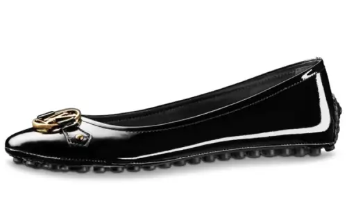 LOUIS VUITTON Dauphine Casual Shoes Women's Black