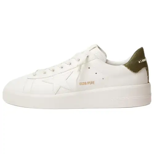 Golden Goose Purestar Low top Skateboard Shoes Men's White