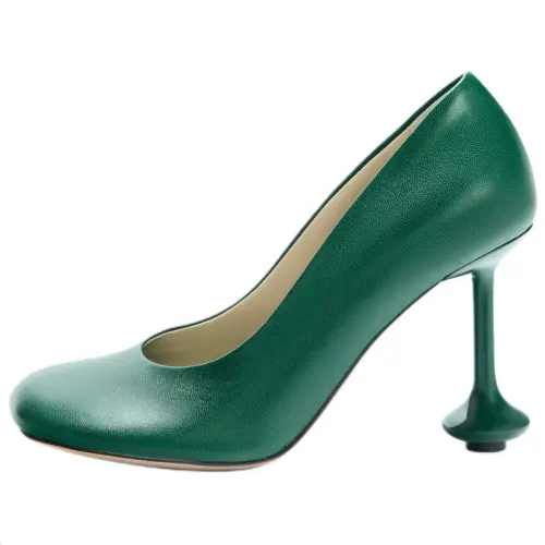 LOEWE Toy Irregular Heel High Heels 9cm Women's Green
