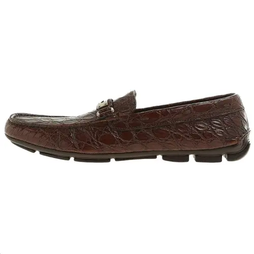 PRADA Men's Casual Shoes Men's Low Top Brown