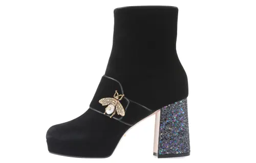 GUCCI Ankle Boots Women's Black