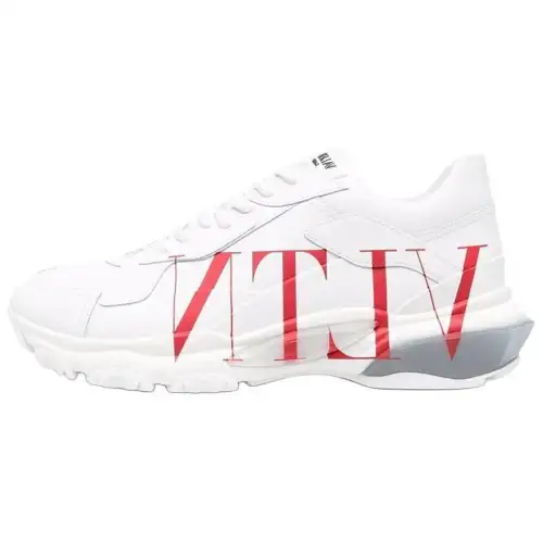 Valentino Bounce Low top Casual Shoes Men's White