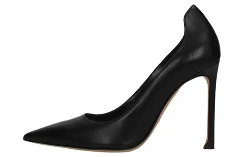 DIOR Leather Slim Heel High Heels Women's