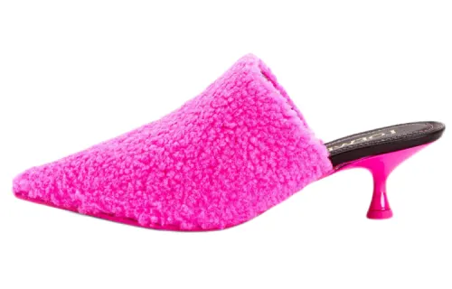 LOEWE Cone Heel High Heels 5CM Women's Pink