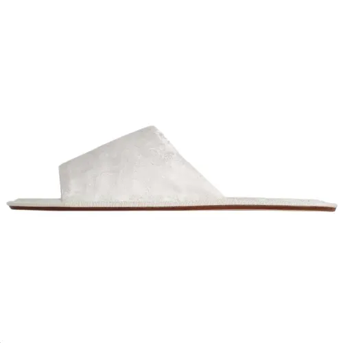 THE ROW Slide Slippers Women's White