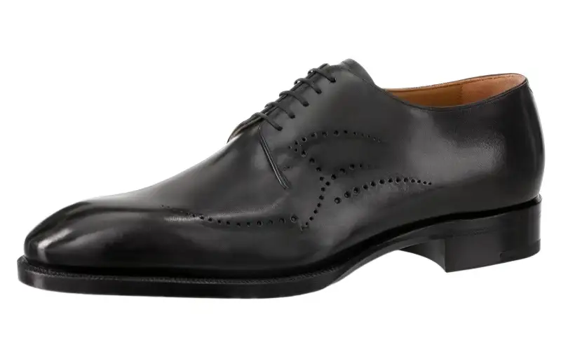 LOUIS VUITTON Varenne Casual Shoes Men's Black