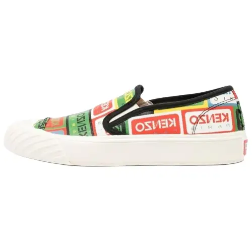 KENZO Logo-print Slip-on Sneakers