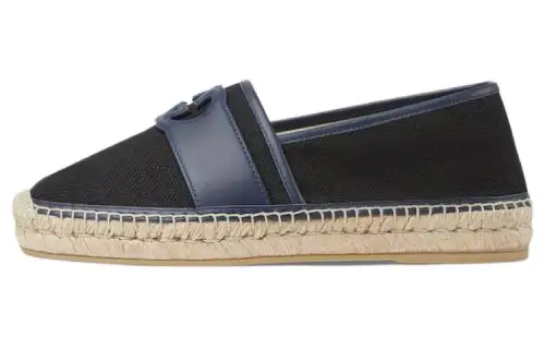 GUCCI Interlocking Espadrilles Men's Black